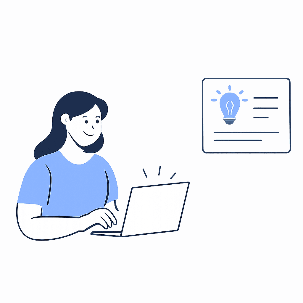 Illustratie: duidelijke rapporten en recaps